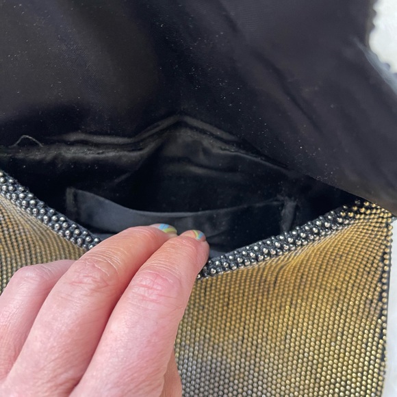 Black Beaded Evening Bag - Picture 4 of 6